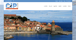 Desktop Screenshot of cip-collioure.com